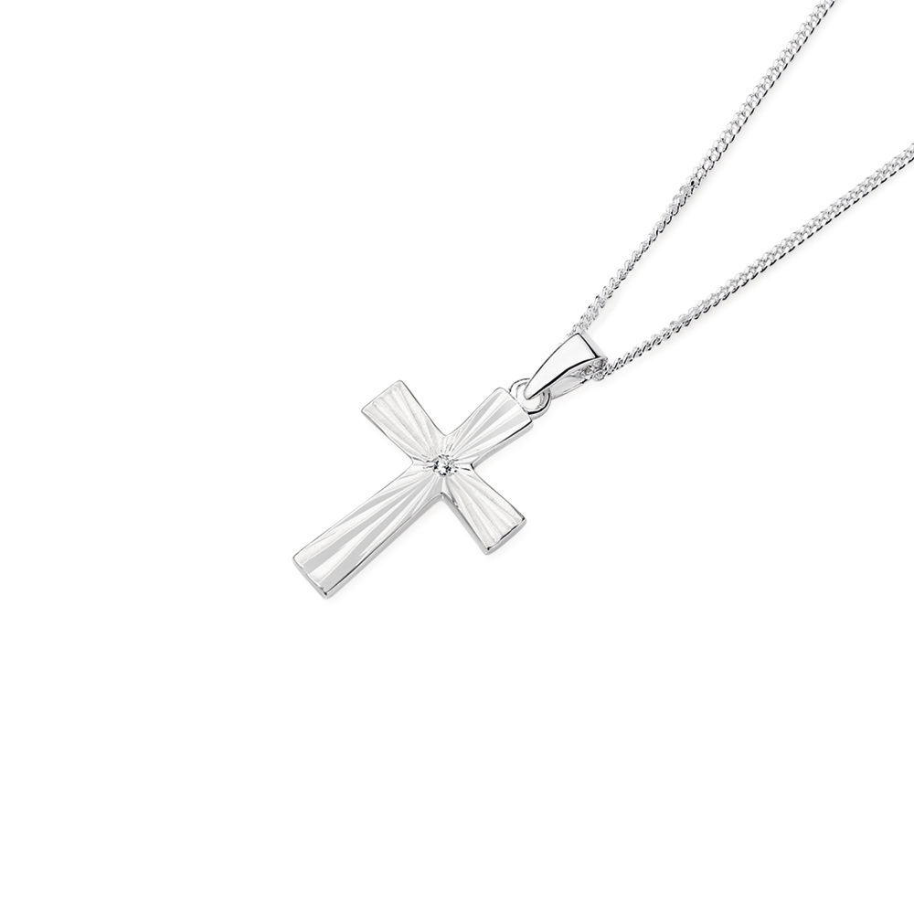 Fancy on sale cross necklace