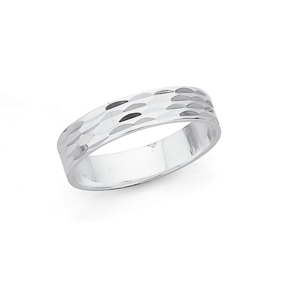 Adjustable flat top square thin open sterling silver signet solid ring |  Fruugo ZA