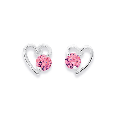 Mimi Heart Earrings - Idalia Baudo Jewelry