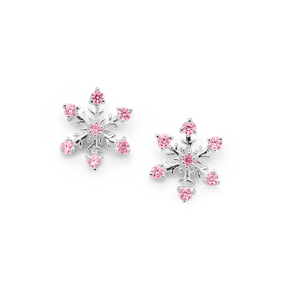 prouds snowflake earrings