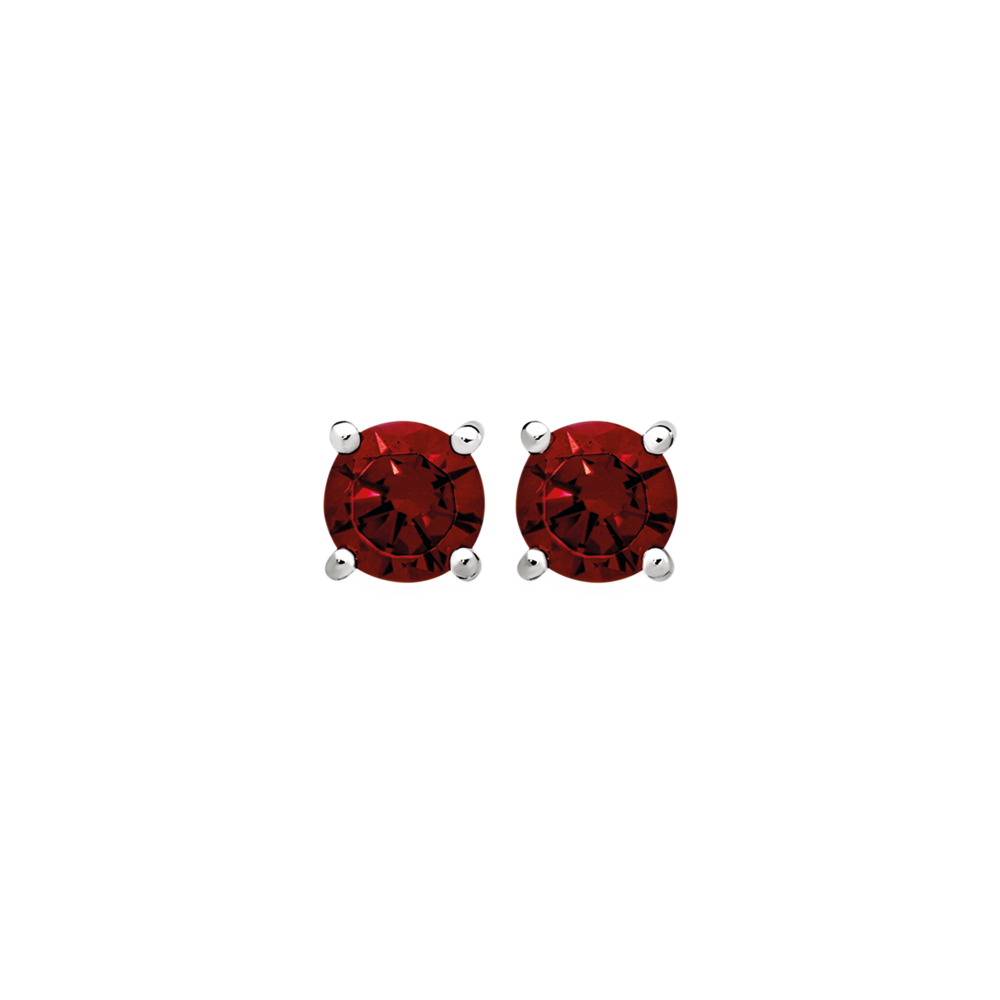 Garnet deals earrings prouds