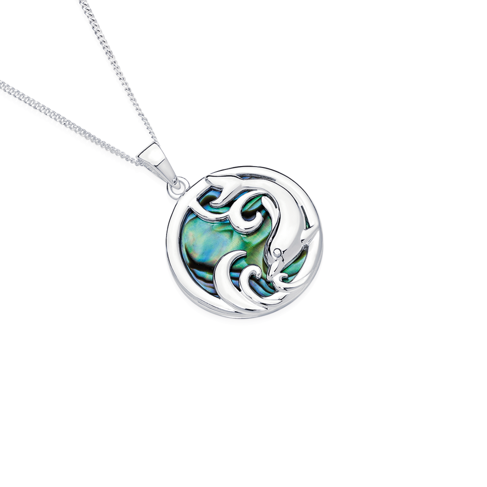 Paua pendant clearance