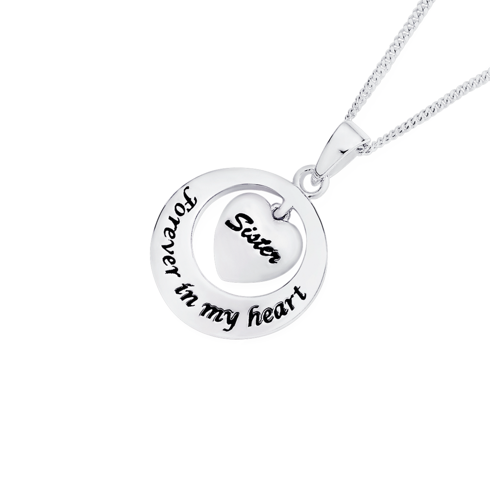 Always Sisters, Forever Friends' Necklace - GirlsNight.com