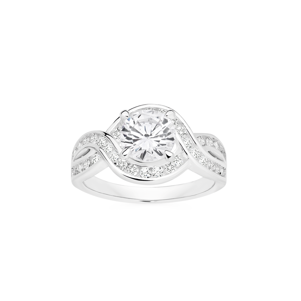 Twist solitaire deals ring